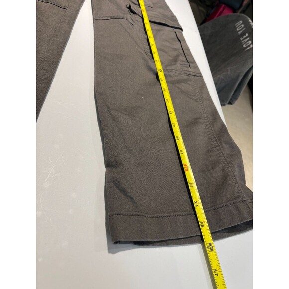 Disclosure Cargo Tactical Pants Women's Juniors Size 5/27 Gray Wide Leg - Picture 4 of 8